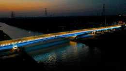 橫跨京杭大運河！這座連線桐鄉與江蘇的大橋憑藉高顏值“出圈”