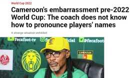 是你選的嗎？喀麥隆主帥公佈世界盃名單時念錯名字
