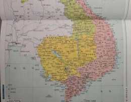 世界地圖變遷史—亞洲柬埔寨