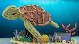 看著那海龜水中游~樂高IDEAS作品《海龜》獲得萬票支援