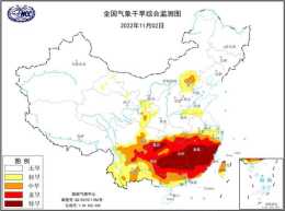 氣象乾旱黃色預警：江西等8省區市部分地區有特旱